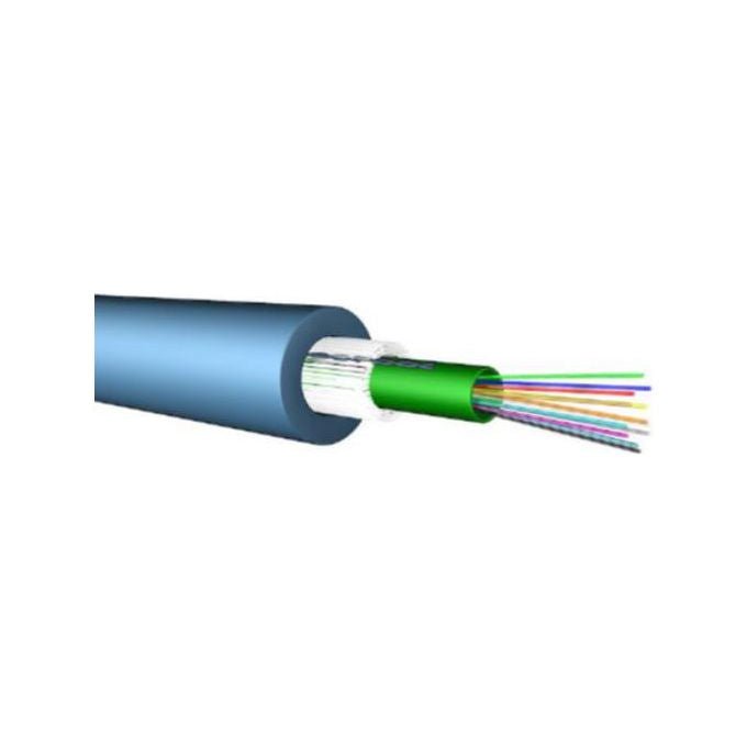 Prysmian Group, Cavo Fibra Ottica, 4FO OM3, Dielettrico, Int - Est ECA, Blu - Yeppon
