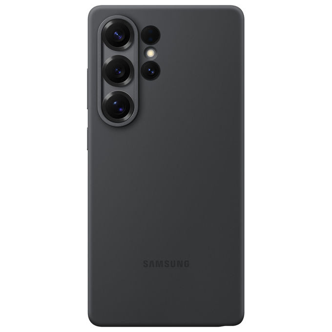 Samsung Custodia in Silicone per Galaxy S25 Ultra Nero