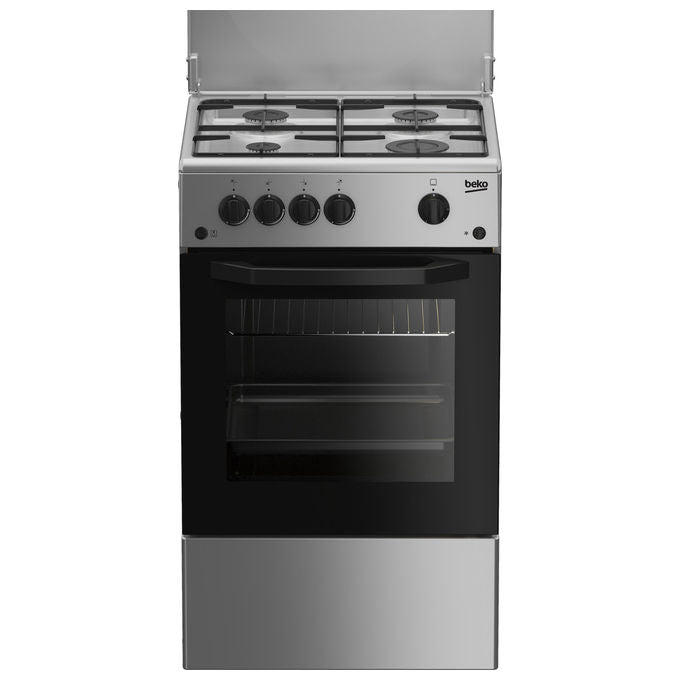BEKO CSG 42011 FS Cucina a Gas 50x50 cm Argento