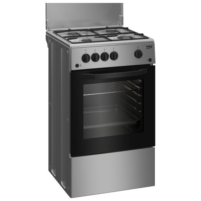 BEKO CSG 42011 FS Cucina a Gas 50x50 cm Argento