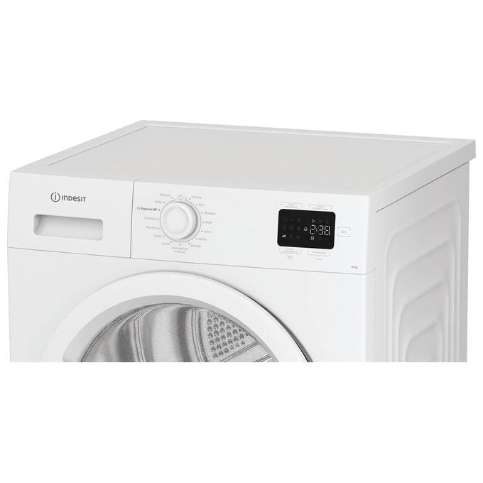 Indesit CYD84DWWIT Asciugatrice Pompa di Calore 8 Kg Classe C Display Digitale Partenza Ritardata 24h (85x60x61 cm) colore Bianco