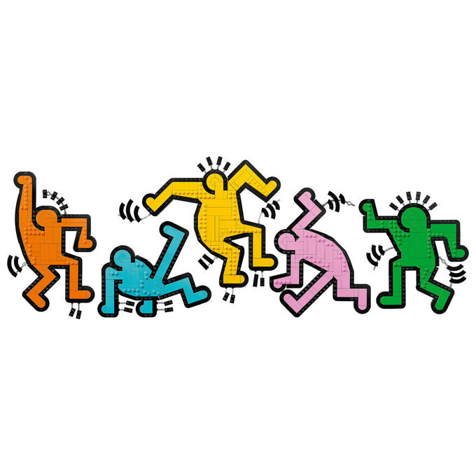 Lego Art Keith Haring Figure Danzanti: Set Da Costruzione 1773 Pezzi