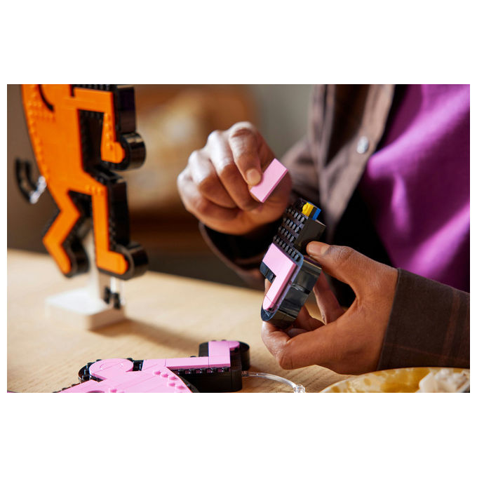 Lego Art Keith Haring Figure Danzanti: Set Da Costruzione 1773 Pezzi