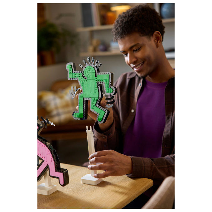 Lego Art Keith Haring Figure Danzanti: Set Da Costruzione 1773 Pezzi