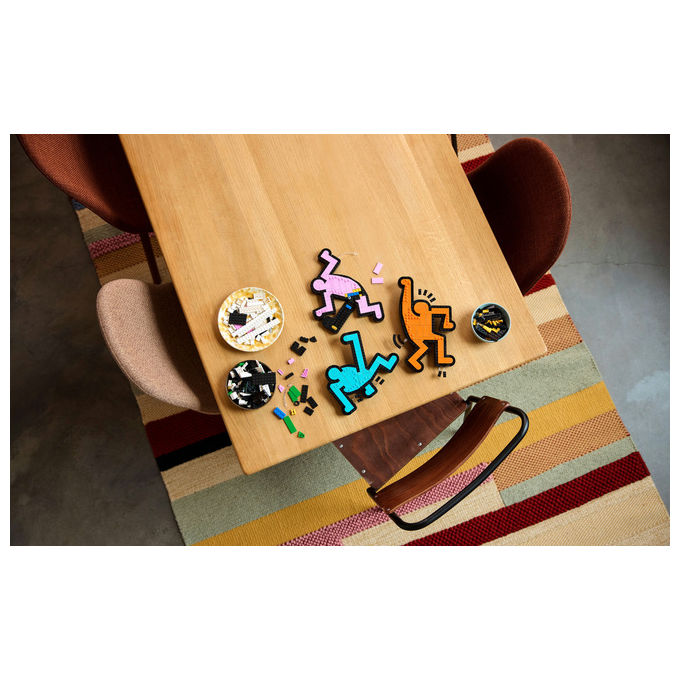 Lego Art Keith Haring Figure Danzanti: Set Da Costruzione 1773 Pezzi
