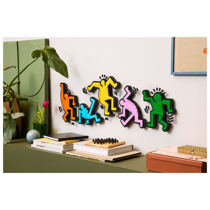 Lego Art Keith Haring Figure Danzanti: Set Da Costruzione 1773 Pezzi