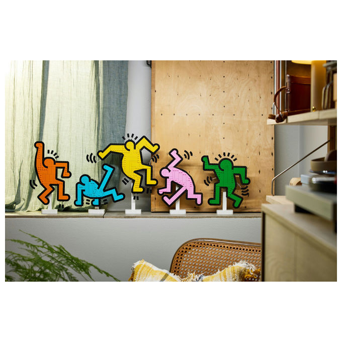 Lego Art Keith Haring Figure Danzanti: Set Da Costruzione 1773 Pezzi