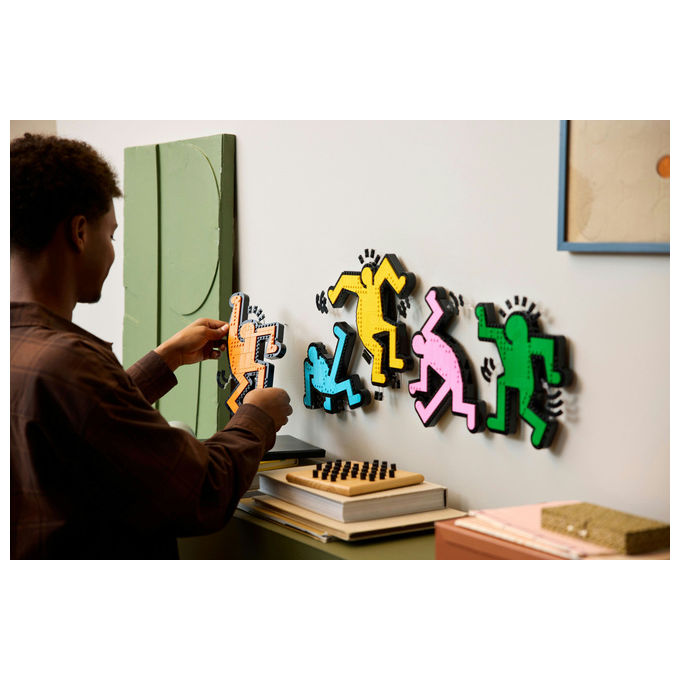 Lego Art Keith Haring Figure Danzanti: Set Da Costruzione 1773 Pezzi