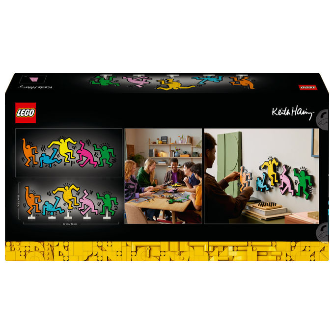 Lego Art Keith Haring Figure Danzanti: Set Da Costruzione 1773 Pezzi