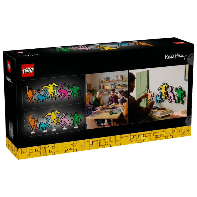 Lego Art Keith Haring Figure Danzanti: Set Da Costruzione 1773 Pezzi