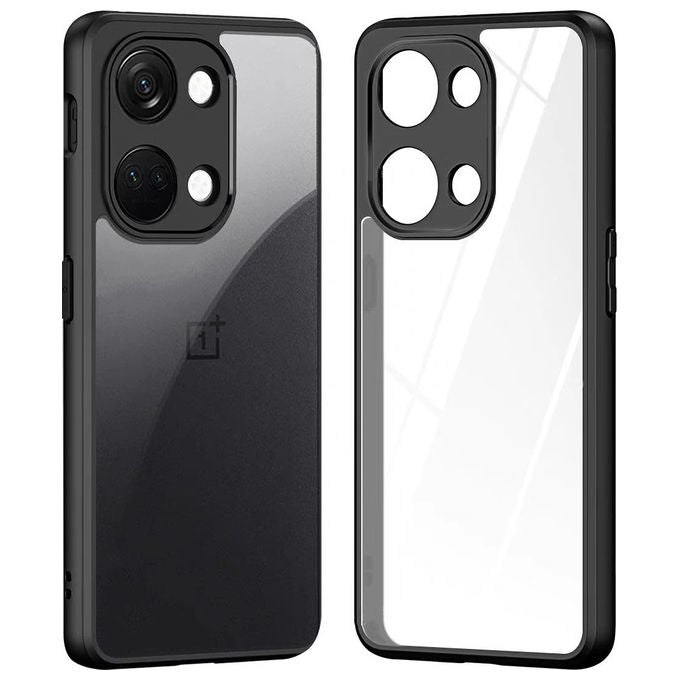Celly Cover per OnePlus Nord 3 in TPU nero trasparente