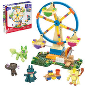 Mega Pokémon, Set di Costruzione Ruota Panoramica, 393 Pezzi, Multicolore