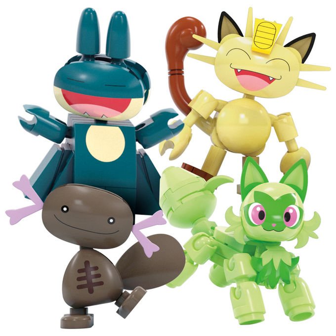 Mega Pokémon, Set di Costruzione Ruota Panoramica, 393 Pezzi, Multicolore