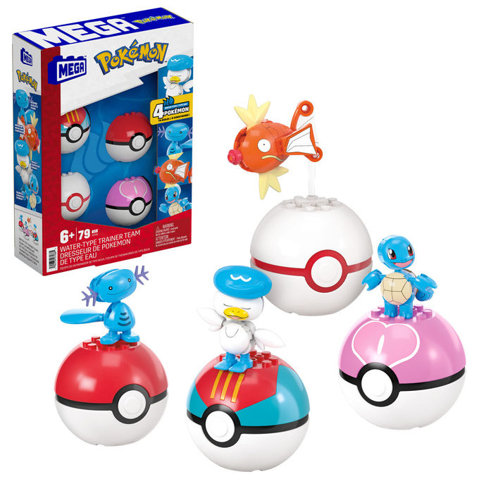 Mega Pokémon Squadra Tipo Acqua Set costruzioni