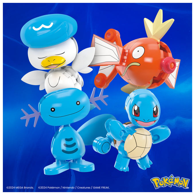 Mega Pokémon Squadra Tipo Acqua Set costruzioni