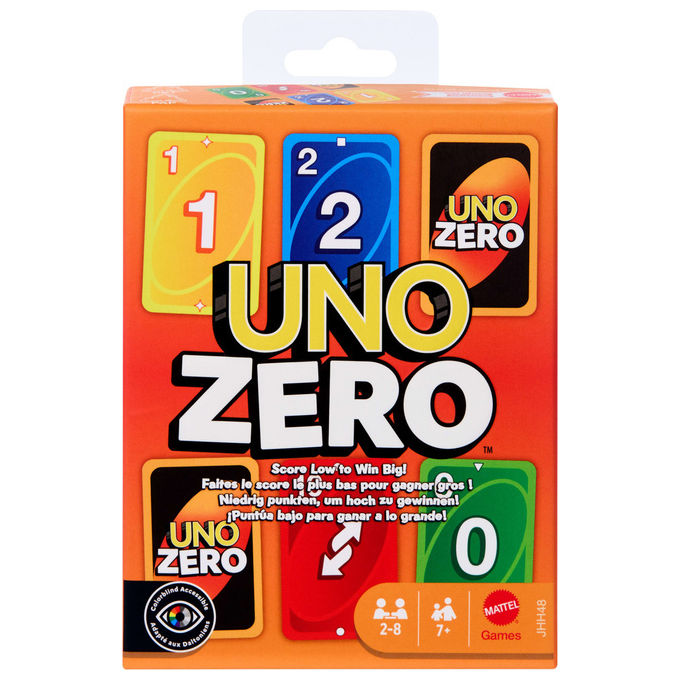 Mattel Giochi Uno Zero Carte da Gioco di Sostituzione