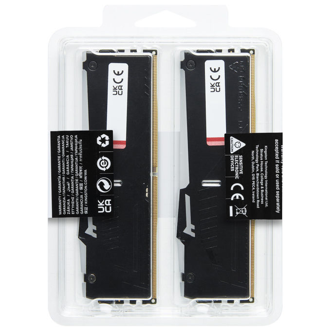 Kingston Fury Beast 32GB 6000MHz DDR5 CL36 Kit 2 Moduli RGB EXPO