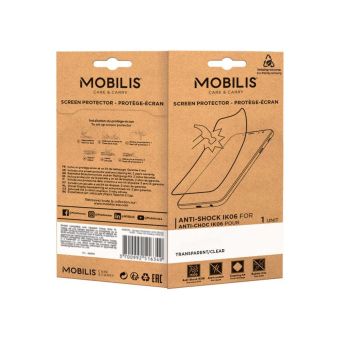 Mobilis Pellicola Protettiva Trasparente per Apple iPhone 16