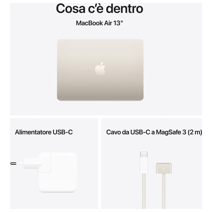 Apple MacBook Air 13'' M4 24GB 512GB SSD Galassia