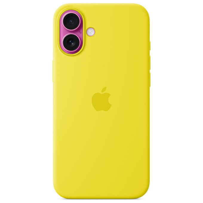 Apple Custodia MagSafe Silicone Giallo Carambola per iPhone 16 Plus