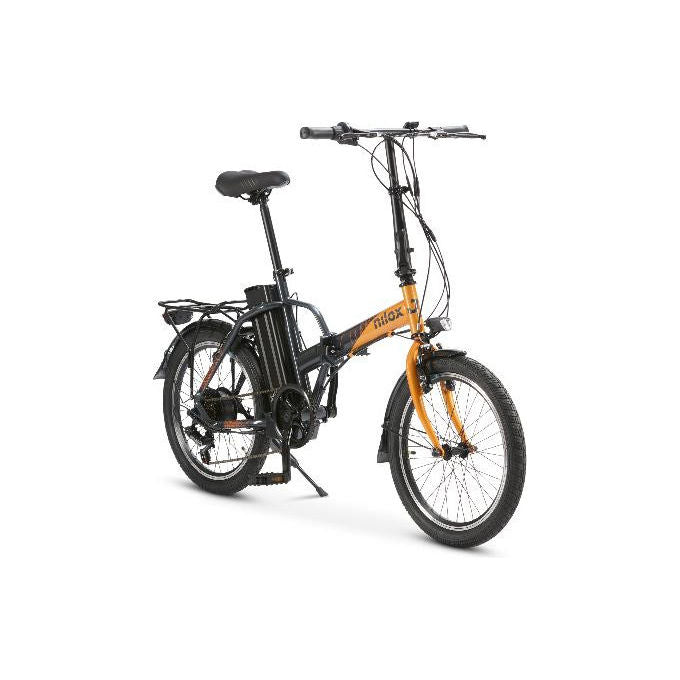 Nilox J1 Pro Bicicletta Elettrica Pieghevole 20'' Nero Arancione