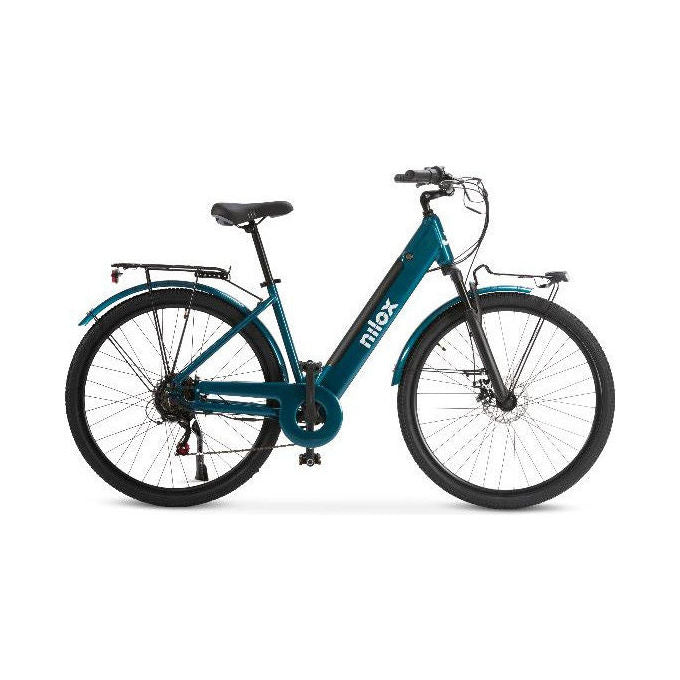 Nilox J7 Bicicletta Elettrica City 28'' Verde Alluminio