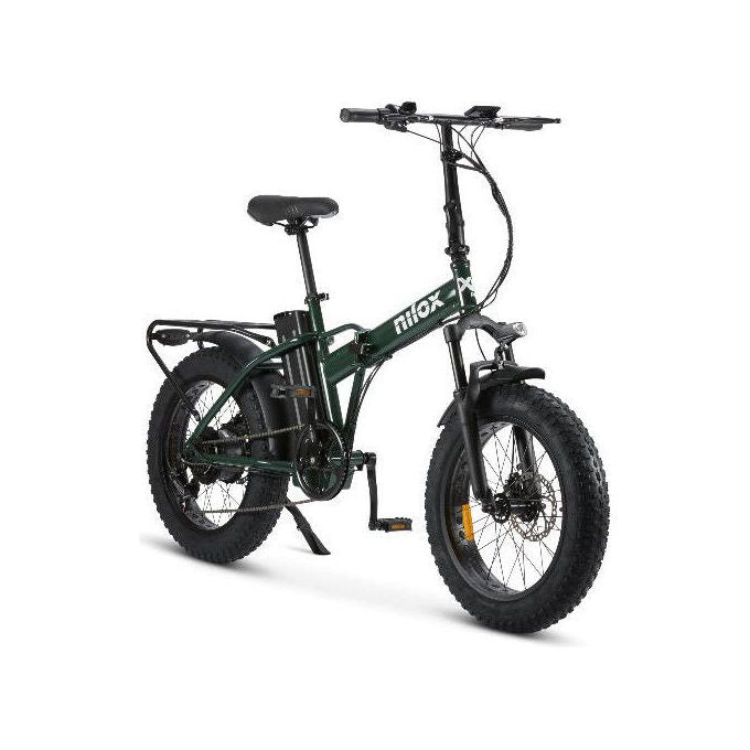 Nilox X8 Pro Bici Elettrica Verde 20 pollici, 250W, Acciaio