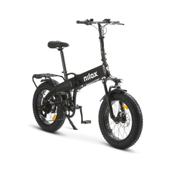 Nilox NXEBX10BK Bicicletta elettrica pieghevole fat nero