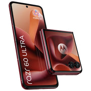 Motorola Razr 60 Ultra smartphone pieghevole dual SIM, bordeaux