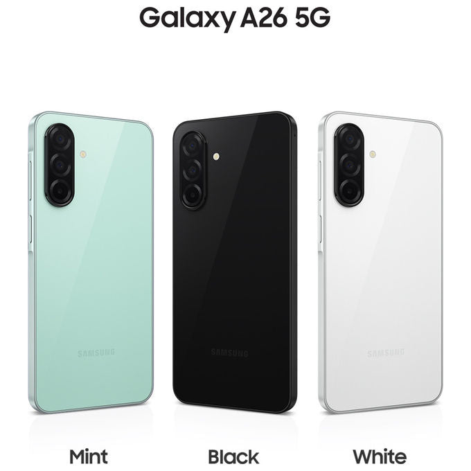 Samsung SM-A266BLGCEUE Galaxy A26 5G Smartphone Super AMOLED 6.7'' 8GB 256GB IP67 5000mAh 25W colore Mint