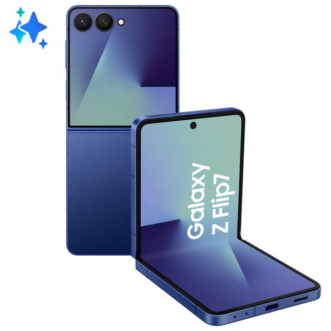 Samsung Galaxy Z Flip7, 512GB, 12GB RAM, Blu