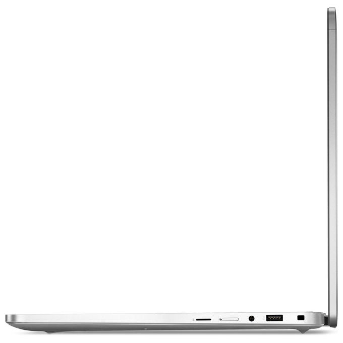 Dell PB16250 Pro 16 Plus Notebook Intel Core Ultra 7 255U 16'' Full HD+ 32 GB DDR5 SSD 1 TB Wi-Fi 6E Windows 11 Pro colore Alluminio