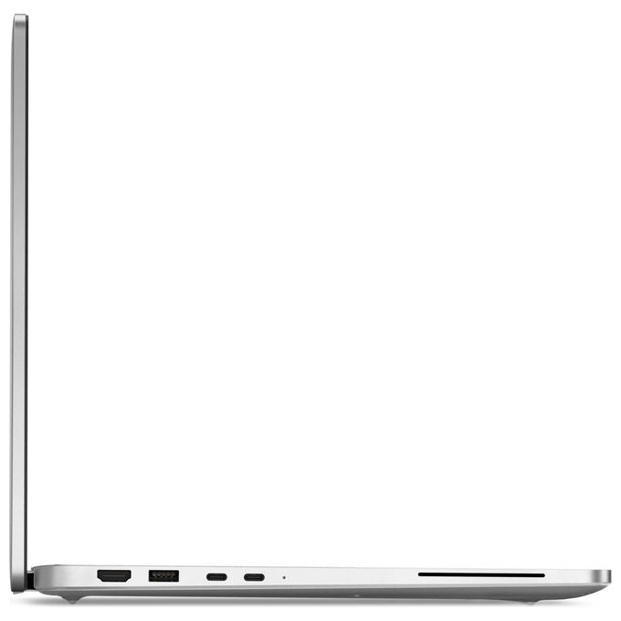Dell PB16250 Pro 16 Plus Notebook Intel Core Ultra 7 255U 16'' Full HD+ 32 GB DDR5 SSD 1 TB Wi-Fi 6E Windows 11 Pro colore Alluminio