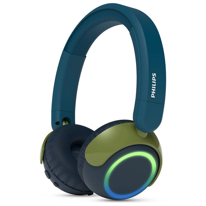 Philips TAK4200CT Cuffie Wireless Bluetooth per Bambini, Blu Verde