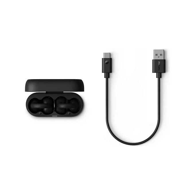 Philips Auricolari True Wireless TAQ2000BK Nero open-ear