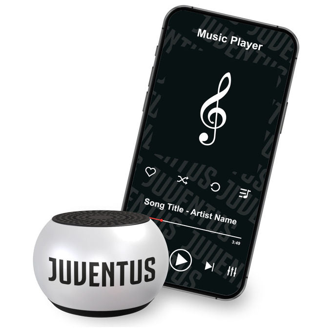 Techmade Altoparlante Portatile Mono Argento Juventus