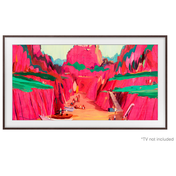 Samsung Cornice Marrone per TV The Frame 85 pollici