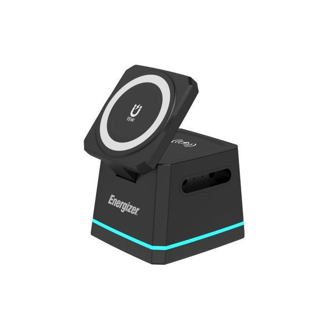 Energizer Caricabatterie Wireless 3 in 1 WCP307 Nero