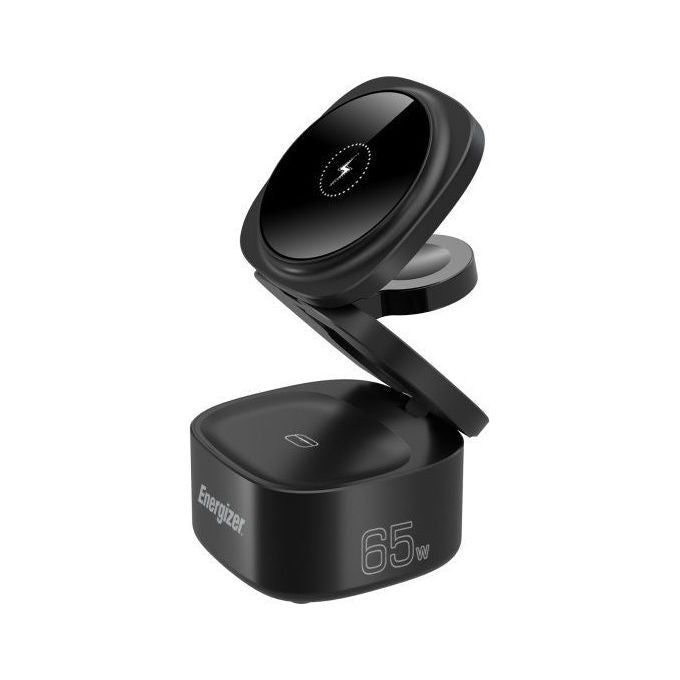 Energizer Caricabatterie Wireless 4 in 1 Nero Ricarica Rapida