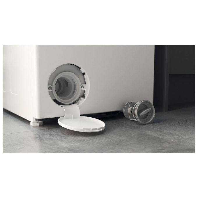 Hotpoint WMTG725BIT Lavatrice Carica dall'Alto 7 Kg 1200 rpm Classe B Inverter 14 Programmi (90x40x60 cm) colore Bianco