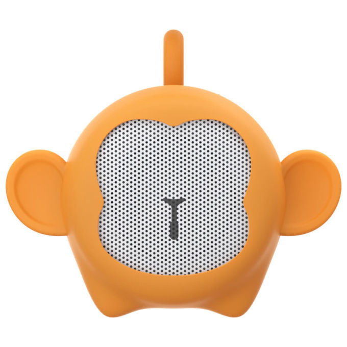 Celly WSMONKEY Altoparlante Portatile Giallo, Forma di Scimmia