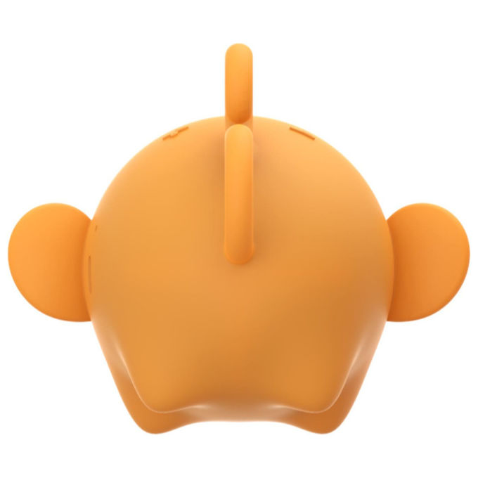 Celly WSMONKEY Altoparlante Portatile Giallo, Forma di Scimmia