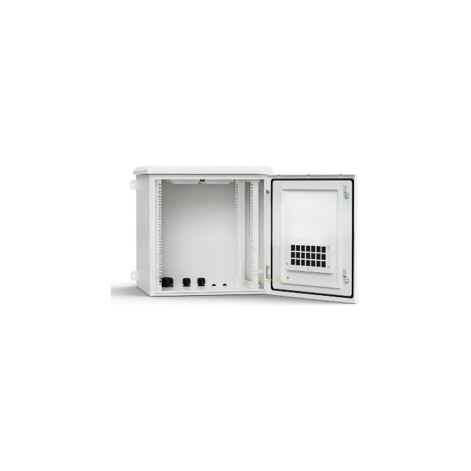 Wp Armadio Rack 15U Da Parete Grigio Chiaro