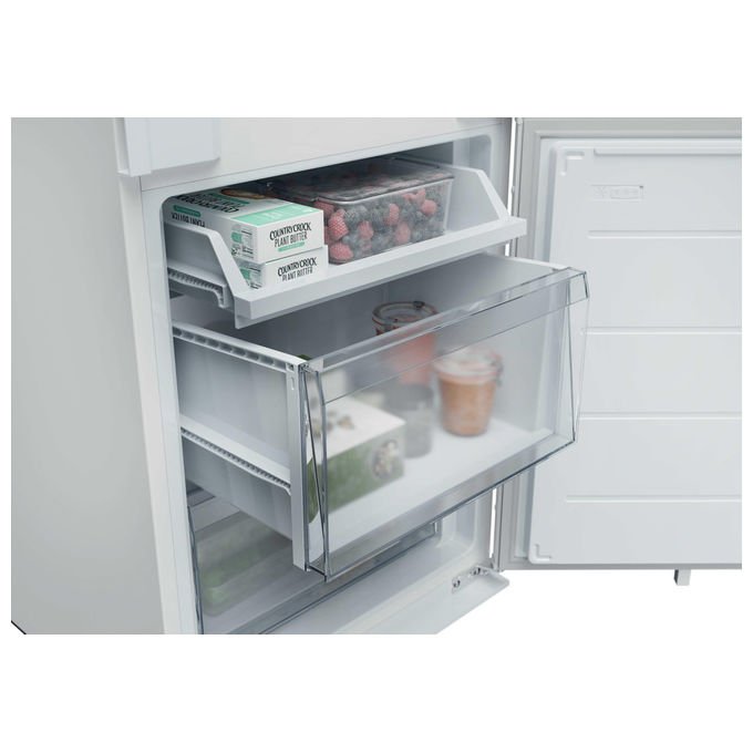 Hoover H-FRIDGE 400 HONBQT3518E Frigorifero combinato da incasso Bianco