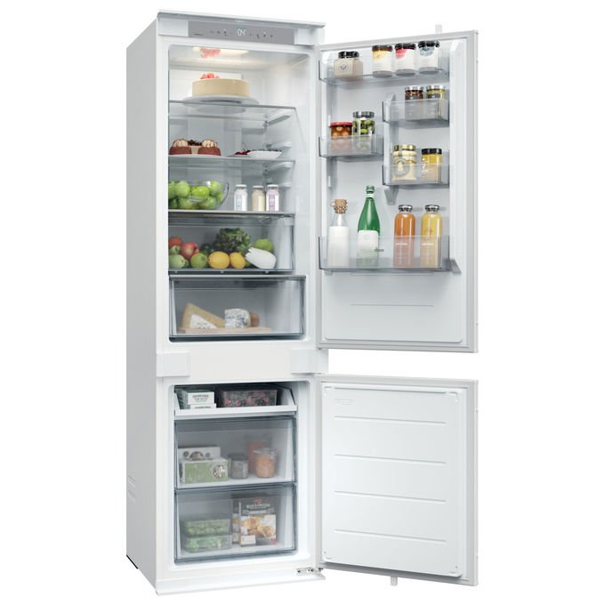Hoover H-FRIDGE 400 HONBQT3518E Frigorifero combinato da incasso Bianco