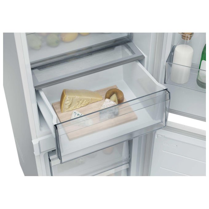 Hoover H-FRIDGE 400 HONBQT3518E Frigorifero combinato da incasso Bianco