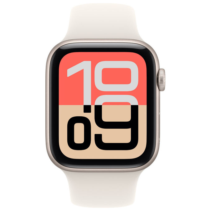 Apple Watch SE 3 44mm Alluminio Galassia con Sport Band