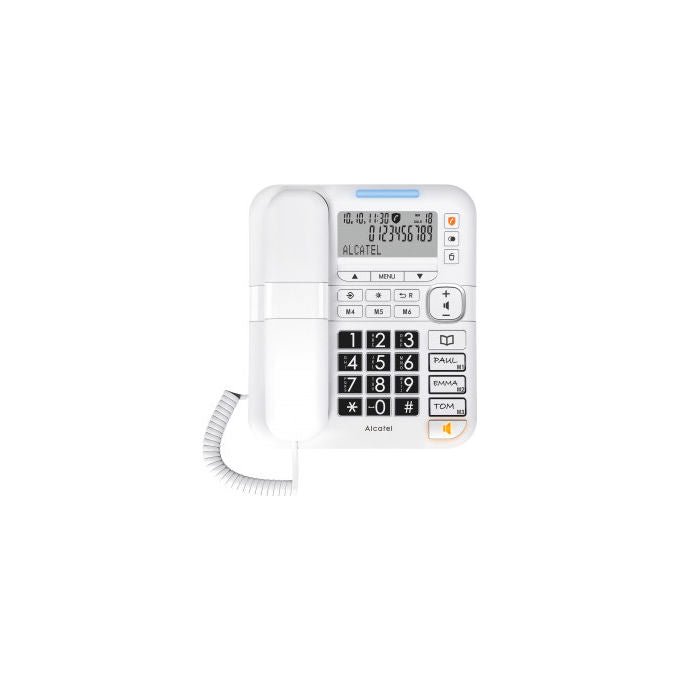 Alcatel TMAX 70 Telefono Fisso Analogico Bianco