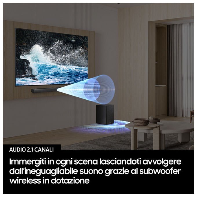Samsung Soundbar HW-B450F-ZF 2.1 Canali Wireless Dolby