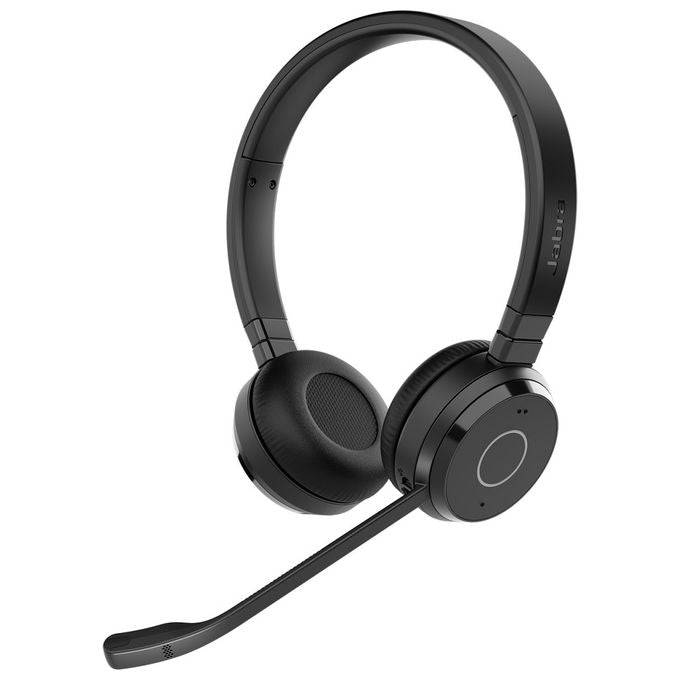 Jabra Evolve 65 Te Cuffie Wireless Stereo Bluetooth Nero